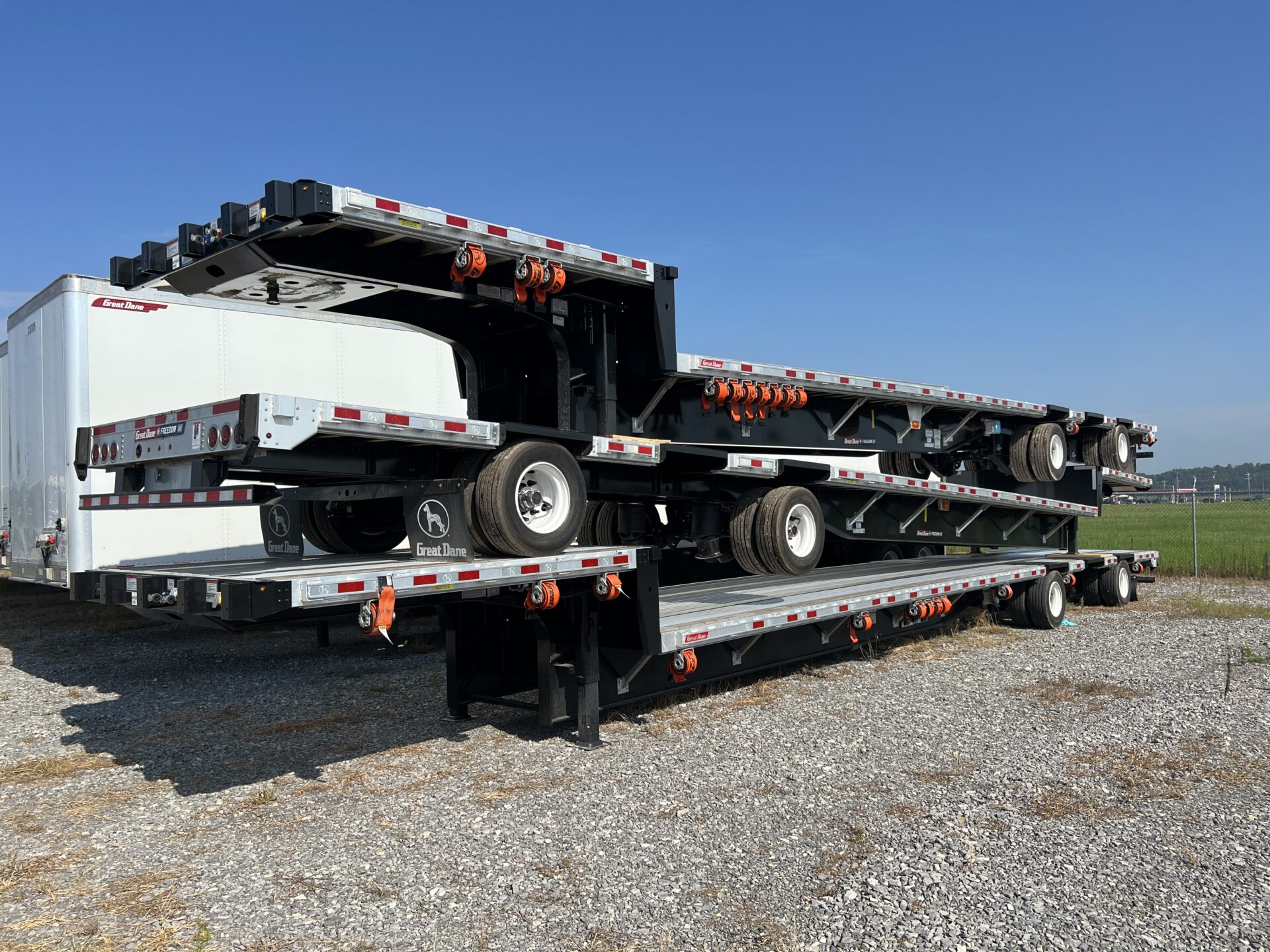 53′ DEEP DROP DECK FLATBED